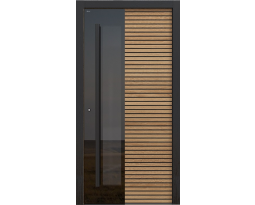 Top Design WOOD- NOWOŚCI | Drzwi aluminiowo-drewniane, Holztüren PARMAX